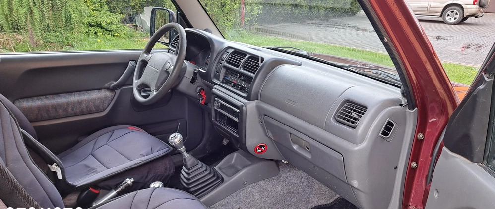 Suzuki Jimny cena 23900 przebieg: 159000, rok produkcji 2000 z Pełczyce małe 121